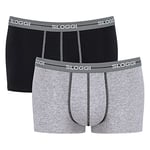 Sloggi Mens Start Hipster C2p Box Retroshorts, Grey Combination, 34 UK