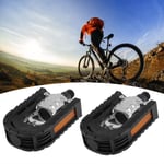 DAUERHAFT Foldable Mountain Bike Pedals Aluminum Alloy,for Racing Bike, Etc