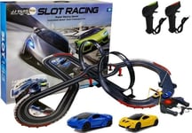 Leantoys Huge Race Track 2 Loops 1:43 Biler Fjernkontroll 1020 Cm Lys