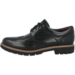 Clarks Batcombe Wing, Brogues Homme, Noir (Black Leather), 39.5 EU