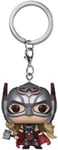 Pocket Pop Marvel Love Thunder Thor Toy Figure Keychain Funko 24176