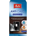 Rengöringskit - Melitta - Espressomaskiner - Anti Calc och Perfect Clean - Svart - Kaffebönor