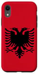 Coque pour iPhone XR Albanie Drapeau Cadeau albanais pour les Albanais