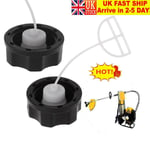 Multi Fuel Petrol Tank Cap For Strimmer Hedge Trimmer Brush Cutter Tool White Uk