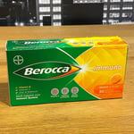 🟢  Berocca Immuno Orange Sugar Free Effervescent 30 Tablets + Multivitamins