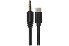 Maplin USB-C to 3.5mm Male Aux Stereo 3 Pole TRS Jack Plug Cable 2m