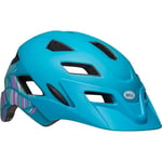 Bell Sidetrack Child Helmet 2022: Matte Light Blue Unisize 47-54cm