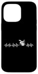 Coque pour iPhone 14 Pro Max Drums Heartbeat Musicien Groupes de musique Vintage Batterie Batteur