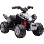 Aiyaplay - Quad électrique enfant 6V 30W honda trx 250X v max. 2,8 Km/h phare led klaxon noir