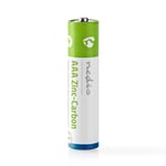 Zink-Carbon Batteri AAA | 1.5 V DC | Zinkkol | 2-krympförpackning | R03 | Olika enheter | Blå / Grön / Vit