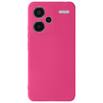 Avizar Case for Redmi Note 13 Pro Plus Semi-rigid Soft Touch, Fuschia