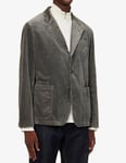 Polo Ralph Lauren Jeremy Cotton Corduroy Blazer Jacket Battleship Grey uk 38