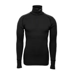 Brynje Arctic Zip Polo Ulltrøye m/Tommelfingerhull Unisex Black, S