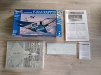 revell lockheed f-22 a raptor 04386 en boite complet etat neuf blister maquette