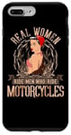 Coque pour iPhone 7 Plus/8 Plus Sexy Real Chick Ride Moto Femme Biker Babe Pin Up