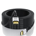 Cable Hdmi 4K 12M|Cable Hdmi 2.0 Haute Vitesse & 4K@60Hz Hdr Arc Hdcp2.2 Cec 3D Ethernet-Cordon Hdmi| Pour Uhd,Moniteur,Portable,Xbox,Ps4/Ps5 Etc.