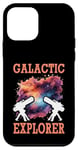 Coque pour iPhone 12 mini Galactic Exploerer Astrophotography Astronomy Space Camera