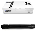 2x Eco Toner Black for Xerox Phaser 7500-DN 7500-NM