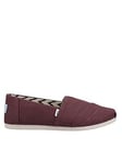 TOMS Alpargata Espadrille - Deep Burgundy, Red, Size 4, Women