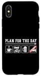 iPhone X/XS Dirt Track Racing Race Sprint Car Beer Coffee Plan For The Case