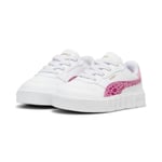 Puma Baby Girl Cali Court Animal Sneakers - White - Size UK 5 Infant