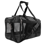 Sherpa Deluxe Pet Carrier Black Medium 43x28x26,5cm