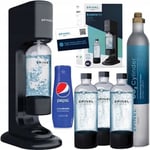 SpinelSoda BubbleON Saturator 3x flaska + Sodastream Pepsi Sirap