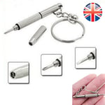 Uk Seller 3 In 1 Glasses Mobile Phone Watch Tiny Screwdriver Repair Tool Eye