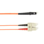 Black box BLACK BOX PREMIUM OM2 50/125 MULTIMODE FIBER OPTIC PATCH CABLE - LSZH, MTRJ-SC, ORANGE, 10-M (32.8-FT.) (EFE058-010M)