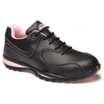 FD13905 Ohio Ladies Safety Trainer Pink and Black Size 4 - Dickies