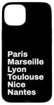 Coque pour iPhone 15 Plus France Villes et villes Voyages