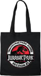 JURASSIC PARK TOTE BAG T-REX», REFERENCE : BWJUPAMBB001, NOIR, 38 X 40 CM