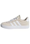 adidas VL Court 3.0 Shoes Kids, Aluminium/Cloud White/Aluminium, 5.5 UK