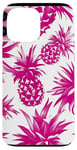 Coque pour iPhone 13 Pro Max Festive Tropical Ananas Coque de téléphone Motif Noël