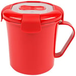 Good 2 Heat 4042 Soup Mug 683ml, Red, 14 x 10 x 12 cm