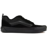 Vans Childrens Unisex Knu Skool Trainers - Black - Size UK 6