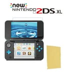 Protection écran en verre trempé + lingette micro fibre pour Nintendo New 2DS XL - Straße Game ®