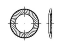 Låseskiver 30 Mm 45 Mm Fjederstål Verzinkt 100 Stk Alstertaler Schrauben & Präzisionsteile 159378