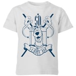 Scooby Doo Coat Of Arms Kids' T-Shirt - Grey - 3-4 Years - Grey