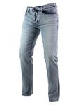 John Doe Pantalon Moto Ironhead XTM,Homme,38/34,Bleu Clair