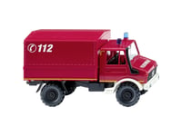 Wiking 086160 H0 Utryckningsfordon Modell Mercedes Benz Fire Department Unimog U 1700 L