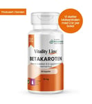 Vitality Line Betakaroten 15Mg 60 Kapsler