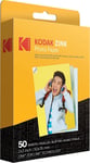 Kodak 2"x3" Premium Zink Photo Paper (50 Sheets) Compatible with 50 Pack  - NEW