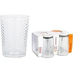 ALIAN Lot de 4 Verres 500 CC Honey