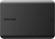 Toshiba Canvio Basics 2022 4 TB External Hard Drive (black, Micro-USB-B 3.2 Gen 1 (5 Gbit/s))