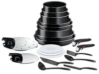 Poele / sauteuse Tefal INGENIO EXPERTISE 3 PIECES SAUTEUSE 26 CM +  COUVERCLE - INGENIO EXPERTISE 3 PIECES- L6503302