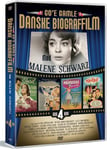 MALENE SCHWARTZ - GO'E GAMLE DANSKE BIOGRAFHIT - 4 DVD BOX - FRK. APRIL - KOMTESSEN - PRINSESSE FOR EN DAG - SLOTTET