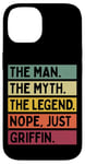 iPhone 14 The Man The Myth The Legend NOPE Just Griffin Funny Quote Case