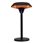 Terrassvärmare Hortus Bordmodell UFO 800/1200/2000 W Fjärrkontroll HA