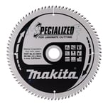 MAKITA Sågklinga Laminat 260x30x2,5 84T Specialized